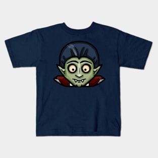 Cute Count Dracula Vampire Kids T-Shirt